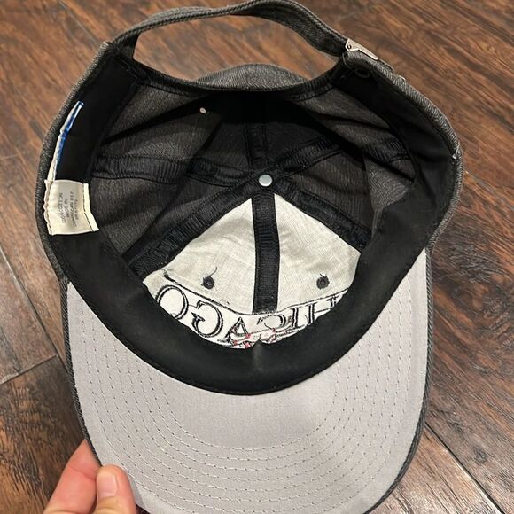 Vintage Chicago Bulls Strap back Hat - First Pick Sports embroidered spell out - Picture 4 of 6
